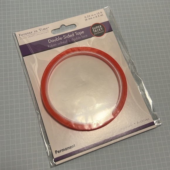 Double-Sided Tape (Super Tacky) 0.25" in. x 15 ft - Picture 2 of 8